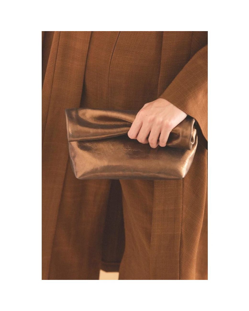 Cortana Brown Clutches