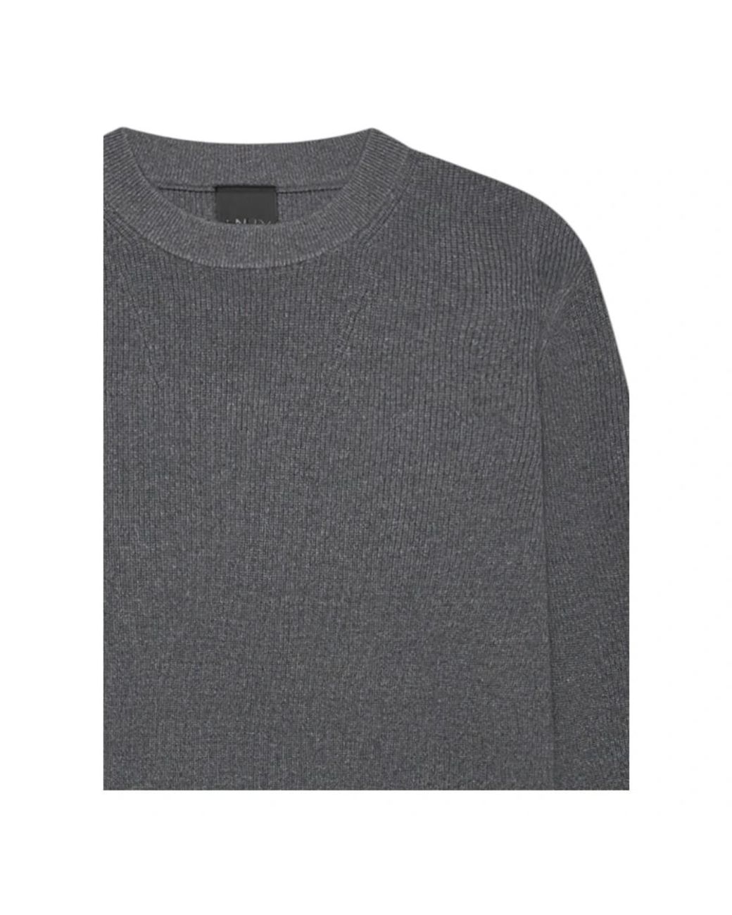 Unity Original Gray Round-Neck Knitwear for men
