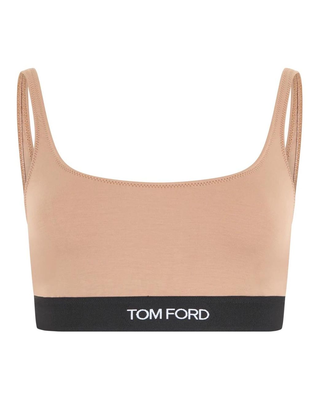 Tom Ford Natural Sleeveless Tops
