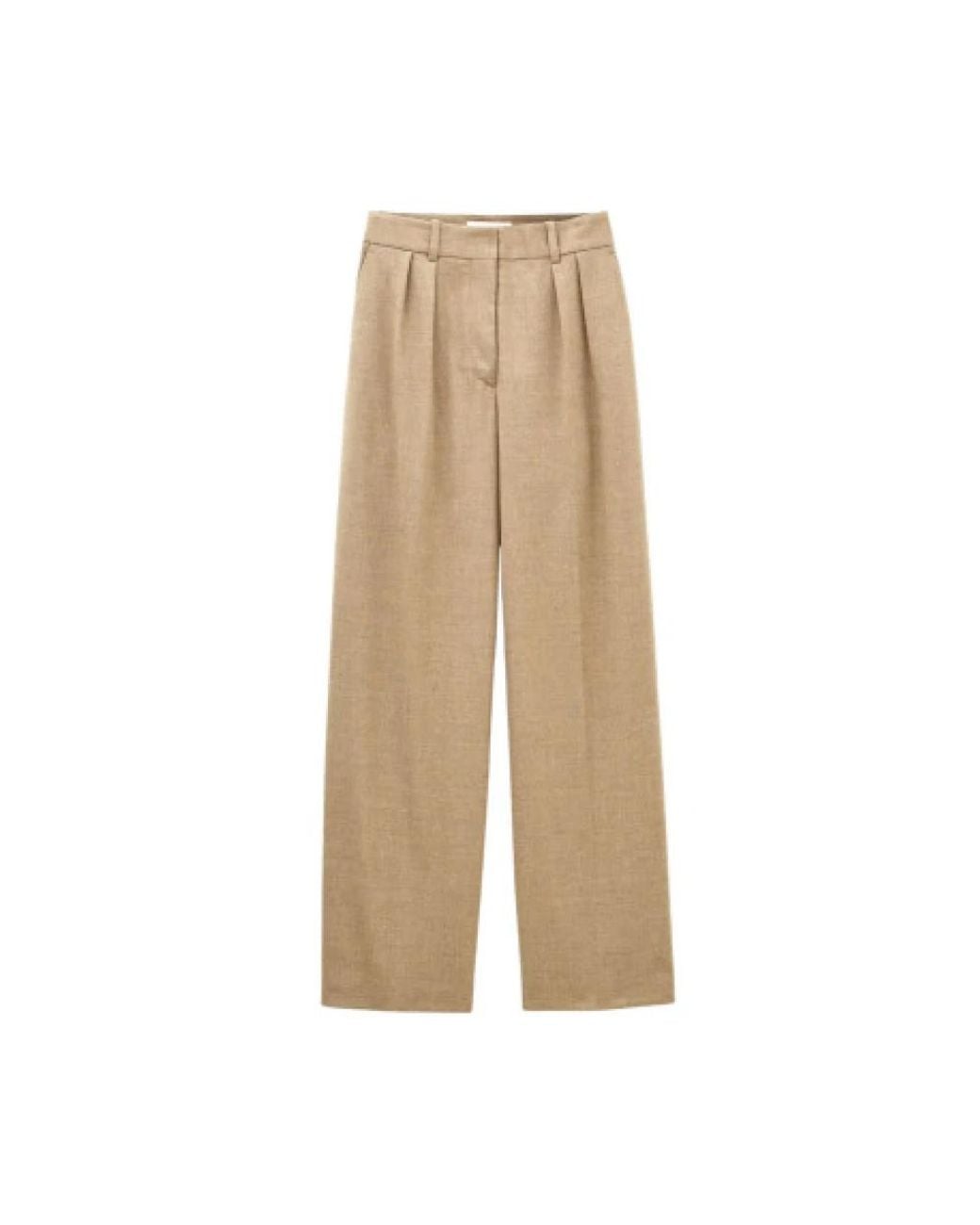 Ba&sh Broeken ,Leer Broek in het Natural