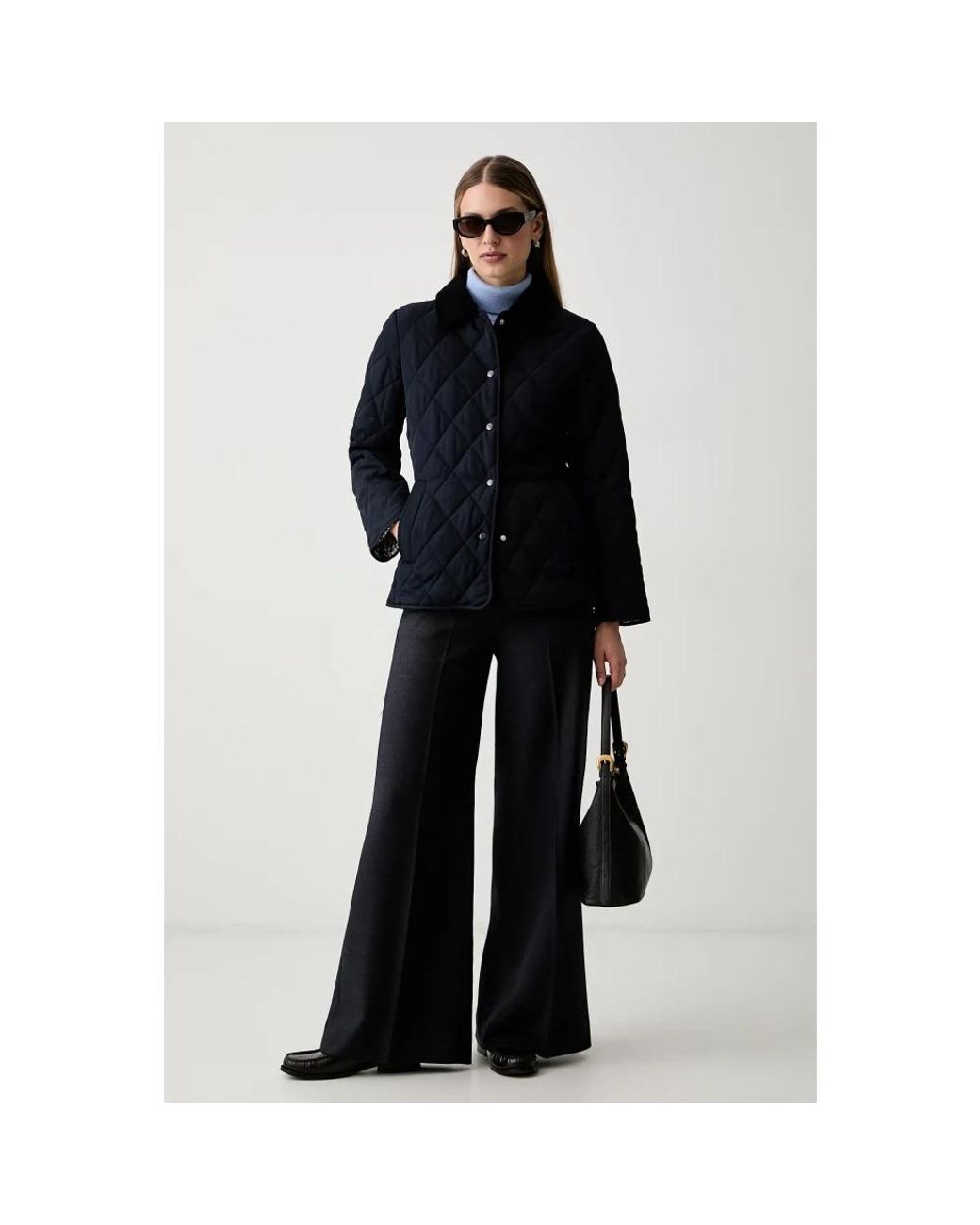 Winter Jackets Gant de color Black