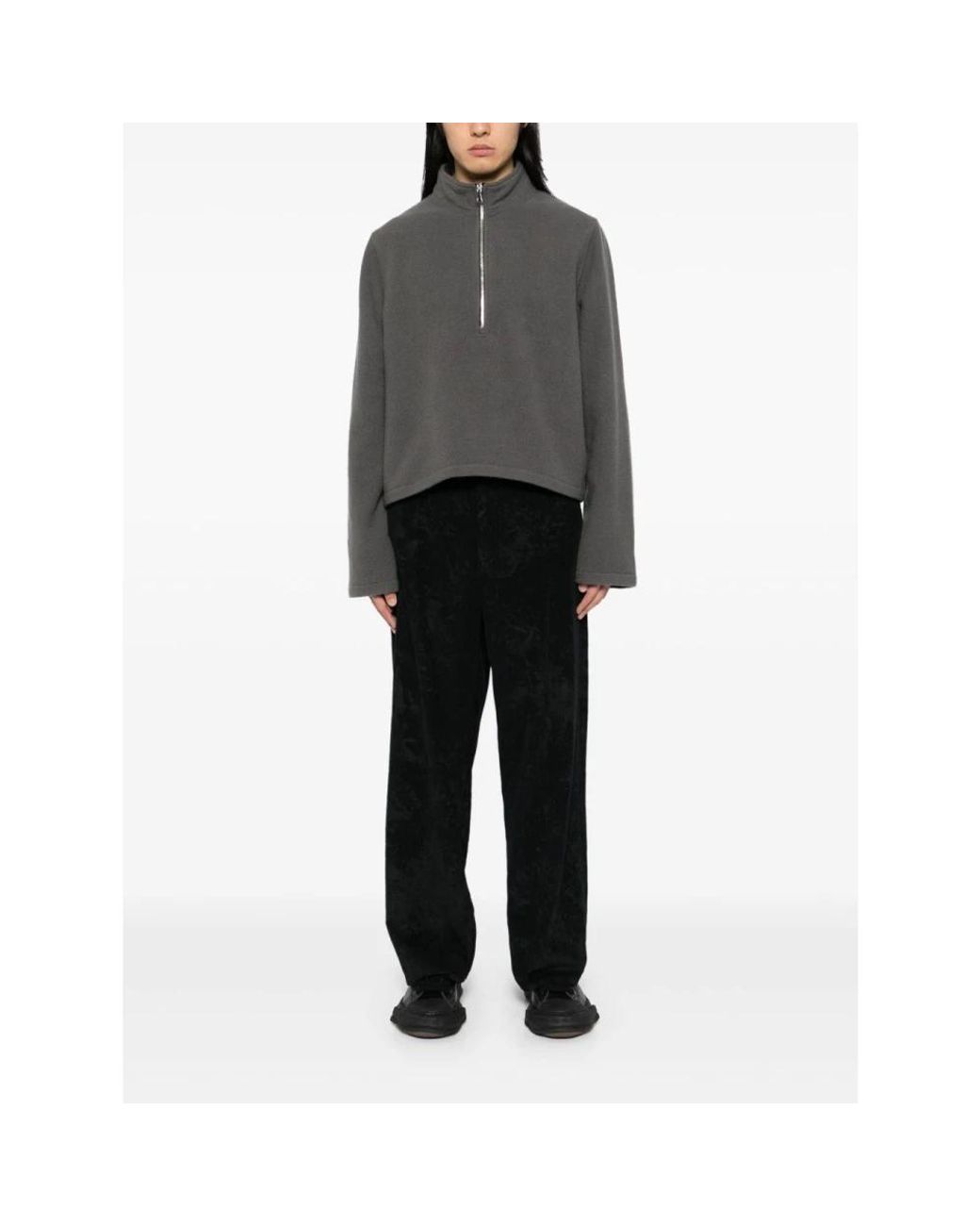 Rier Gray Zip-Throughs for men