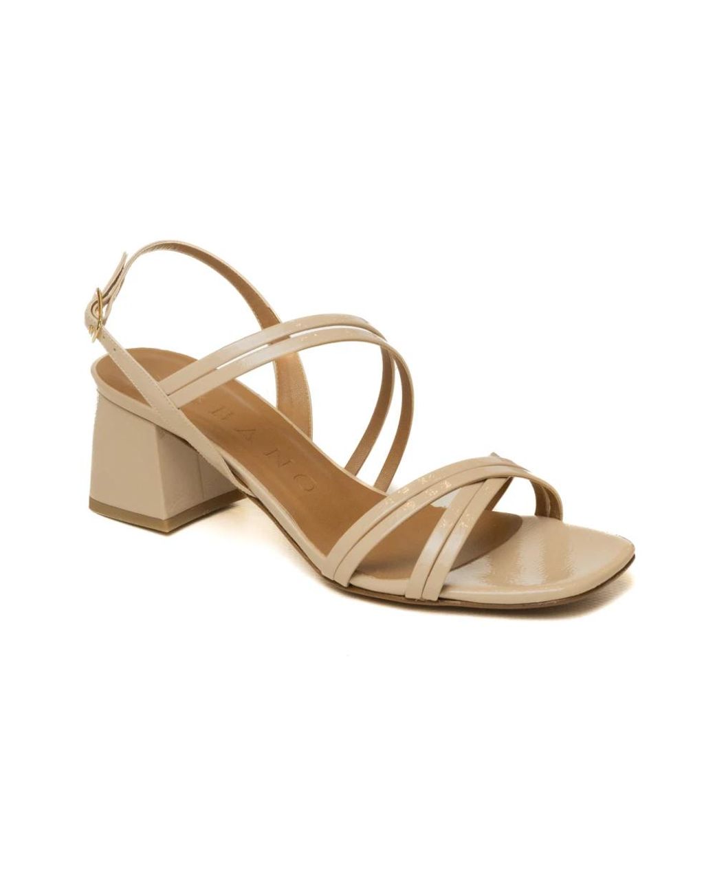 Albano Metallic High Heel Sandals