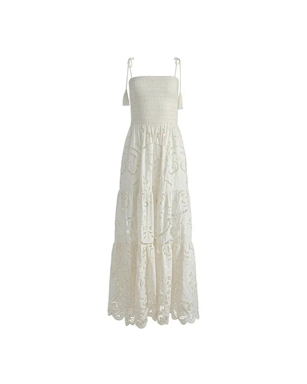 Alice + Olivia White Maxi Dresses
