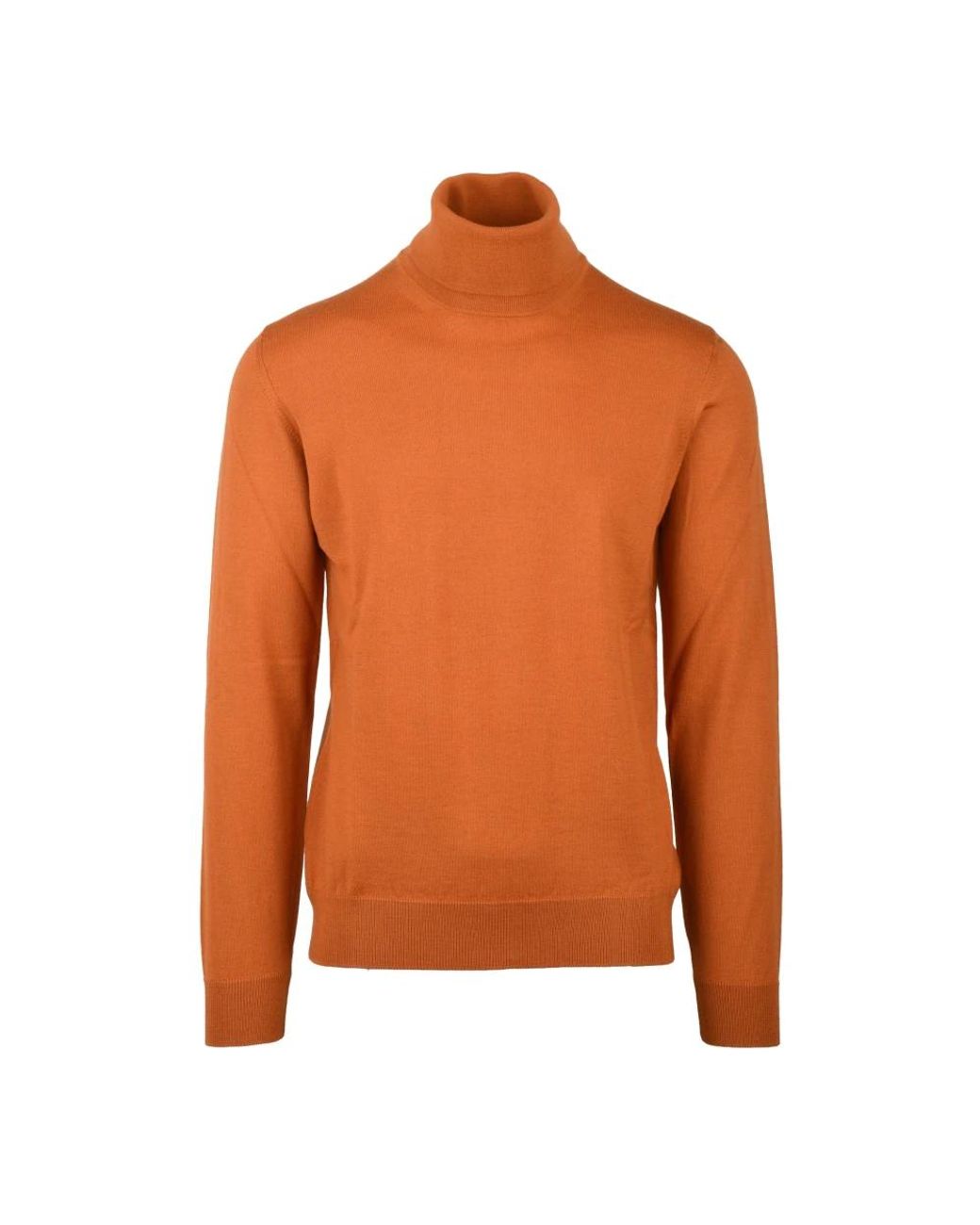 Turtlenecks Alpha Studio de hombre de color Orange