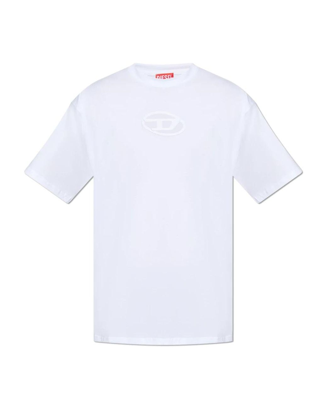 DIESEL White T-Shirts