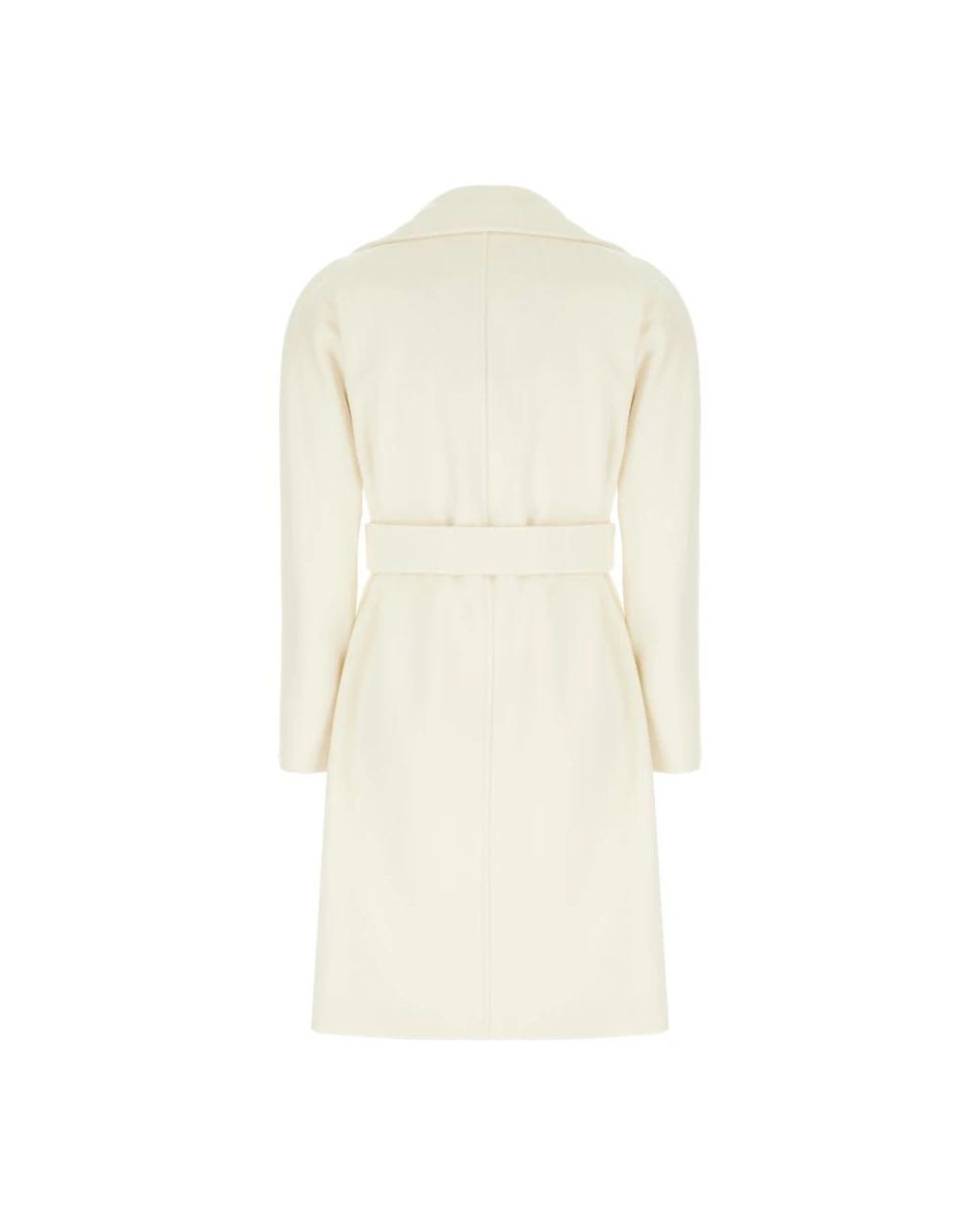 Max Mara Natural Belted Coats