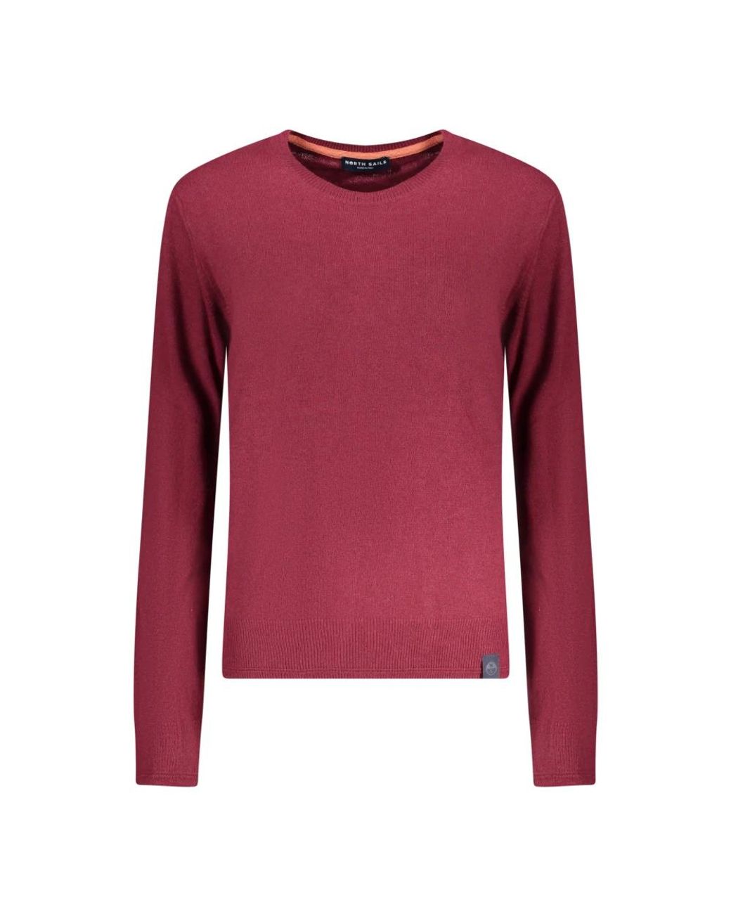 North Sails Red Round-Neck Knitwear