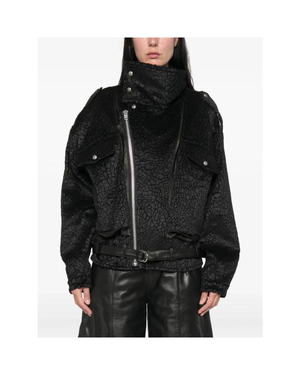 Leather Jackets R13 de color Black
