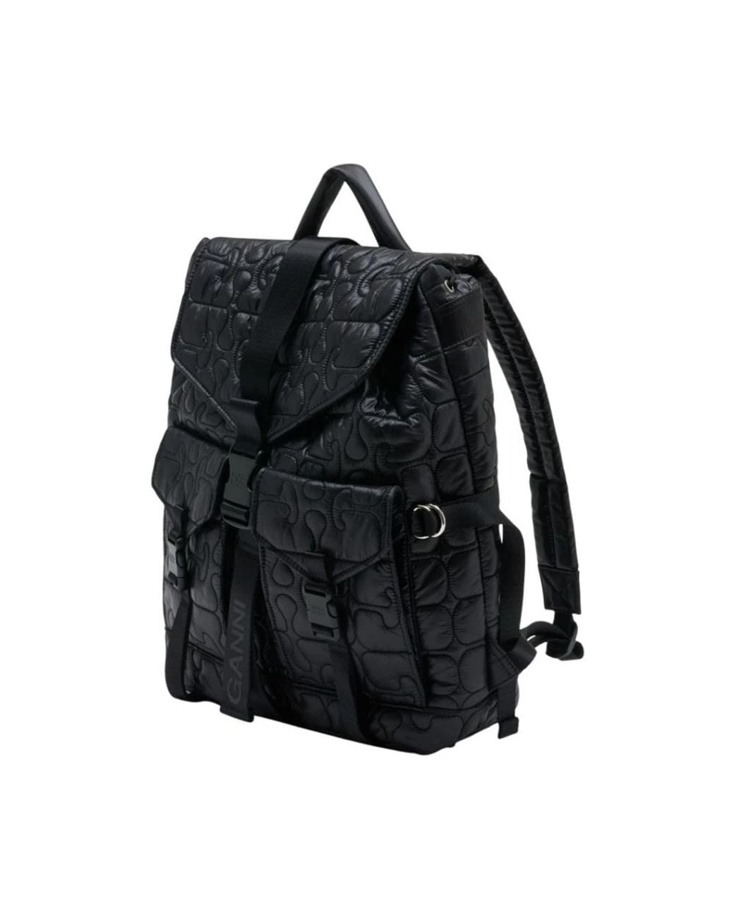 Ganni Black Backpacks