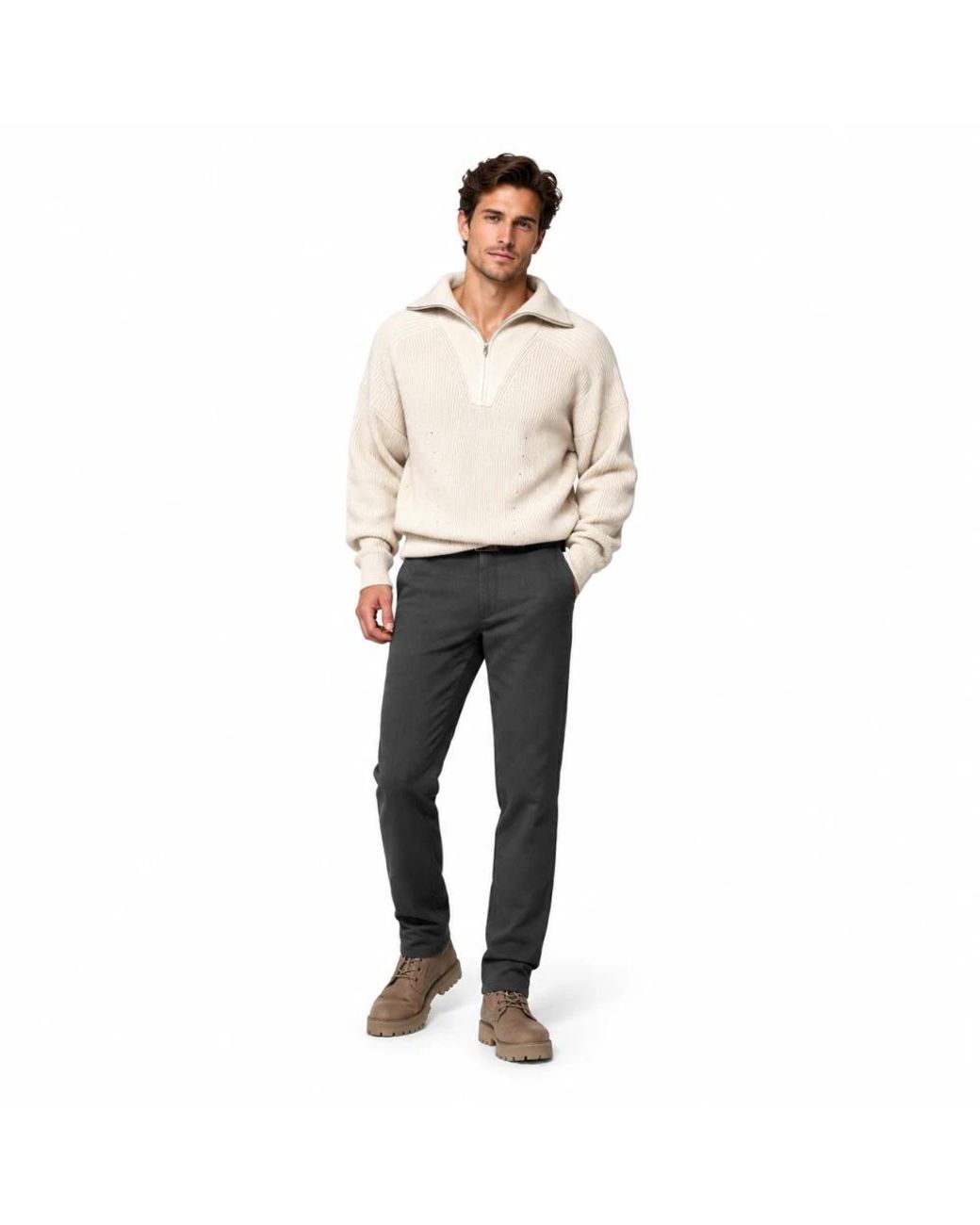 Meyer Gray Chinos for men