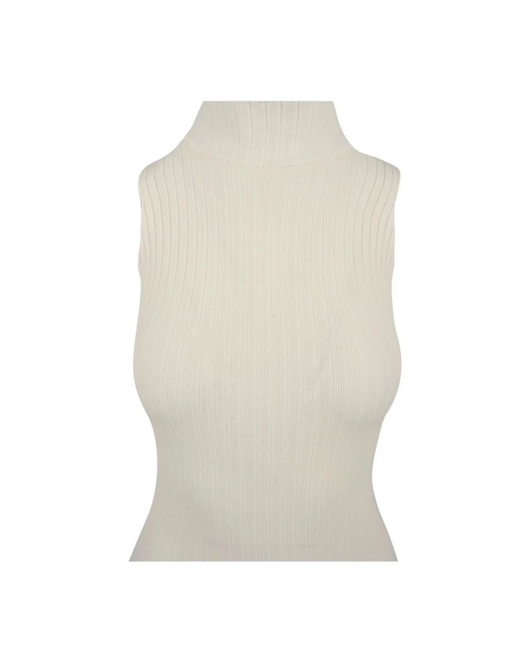 Knitted Dresses Akep en coloris White