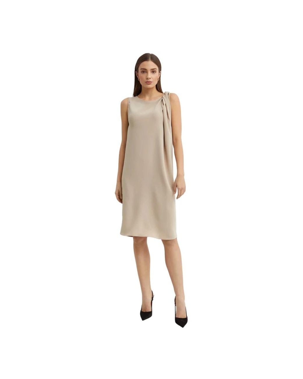 P.A.R.O.S.H. Natural Short Dresses