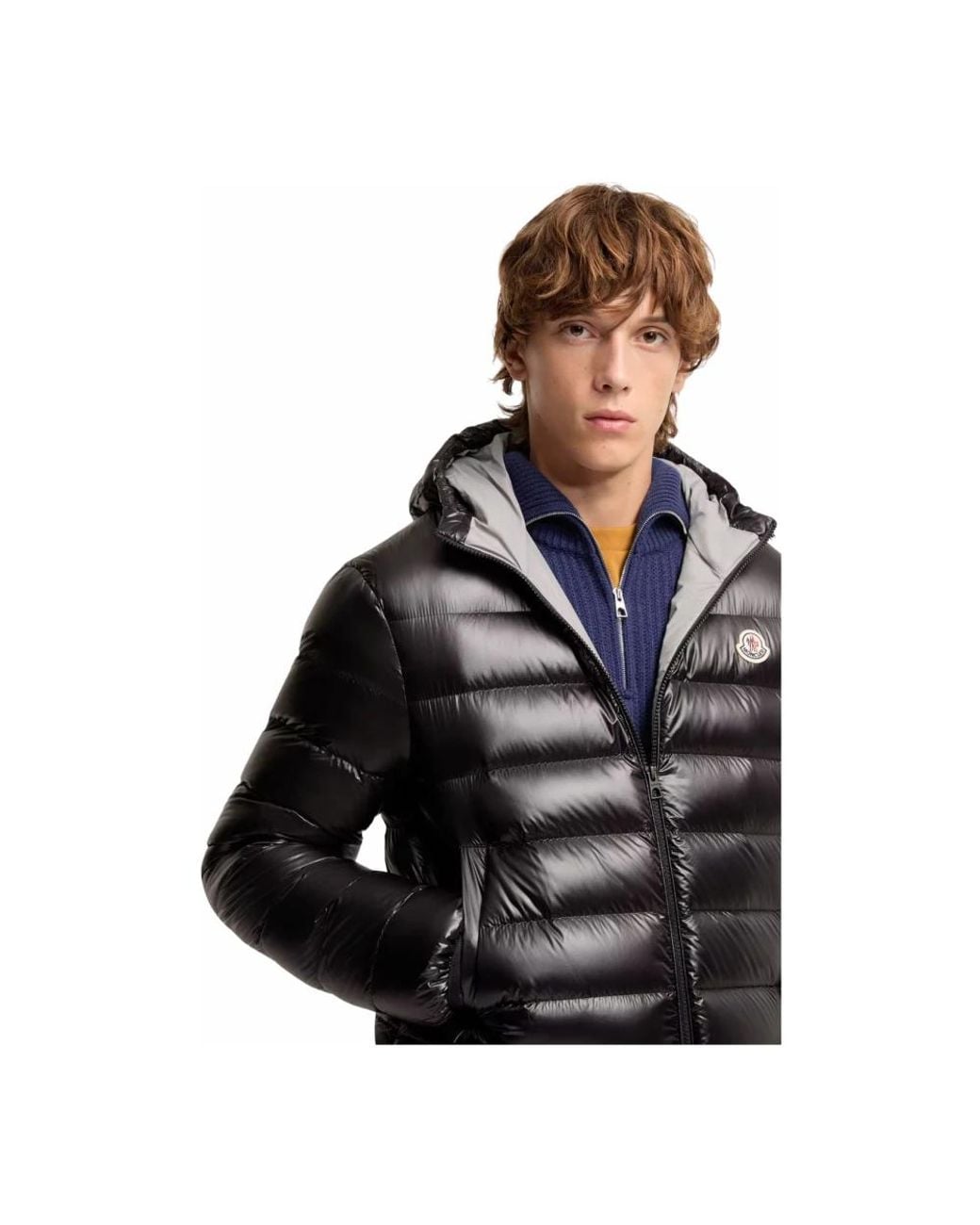 Down Jackets Moncler de hombre de color Black