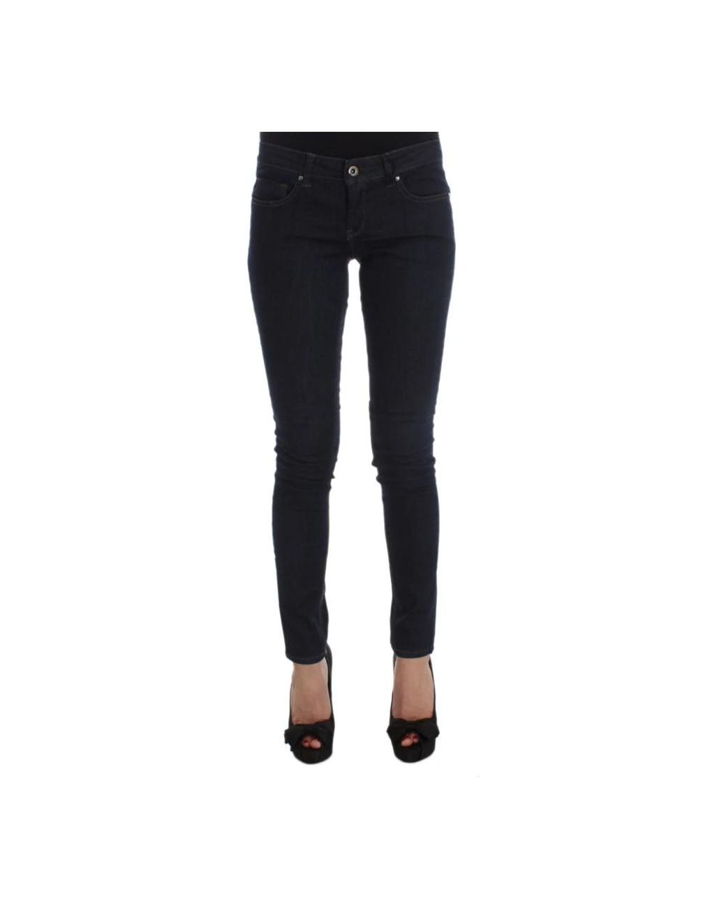 CoSTUME NATIONAL Blue Skinny Fit Jeans