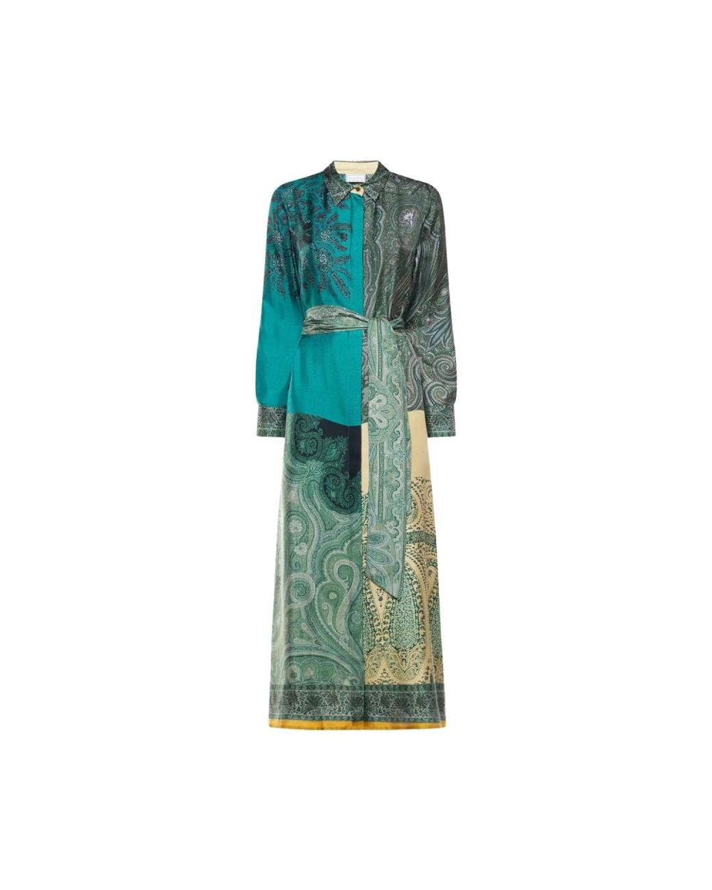 Pierre Louis Mascia Green Shirt Dresses
