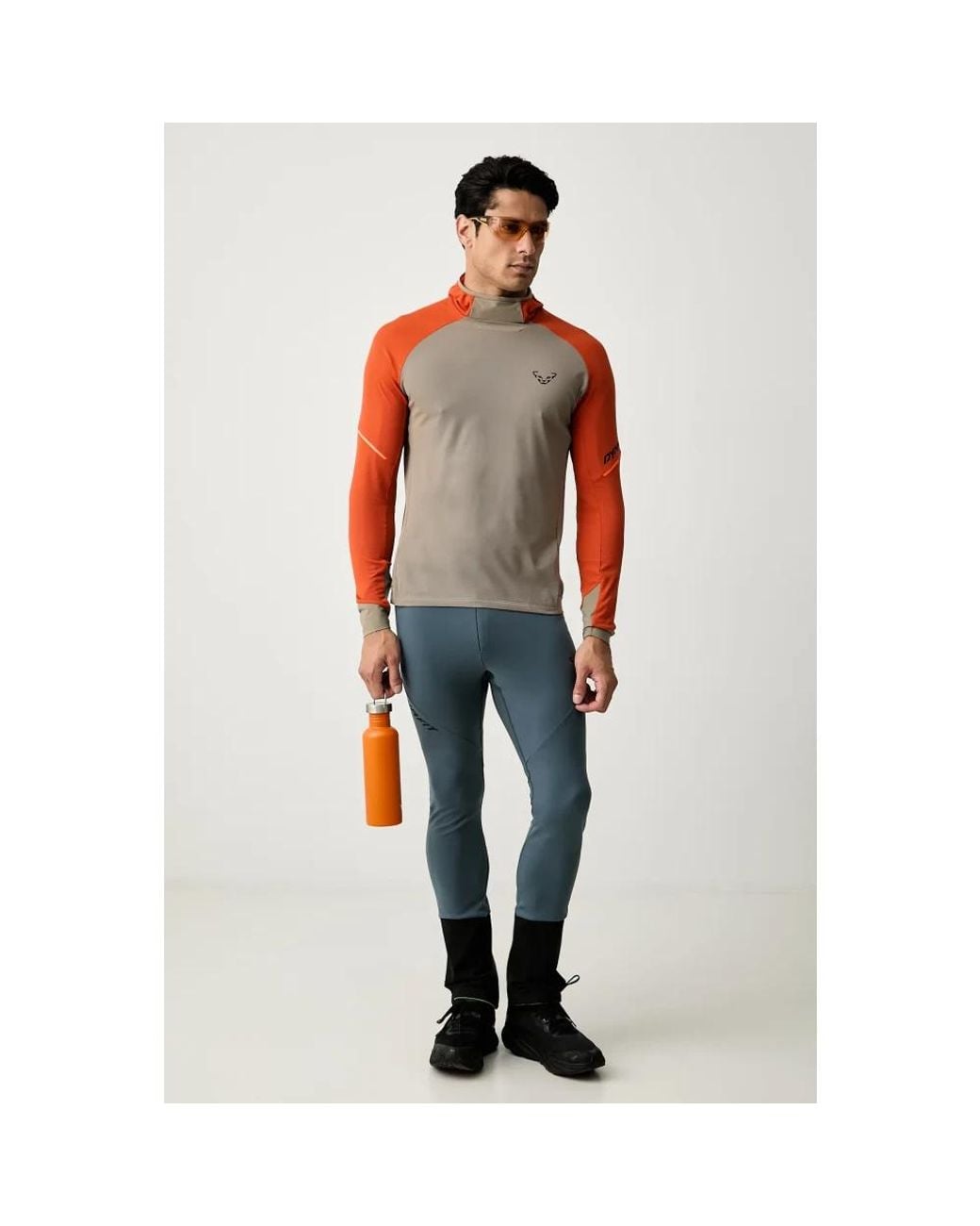 Long Sleeve Training Tops Dynafit de hombre de color Red