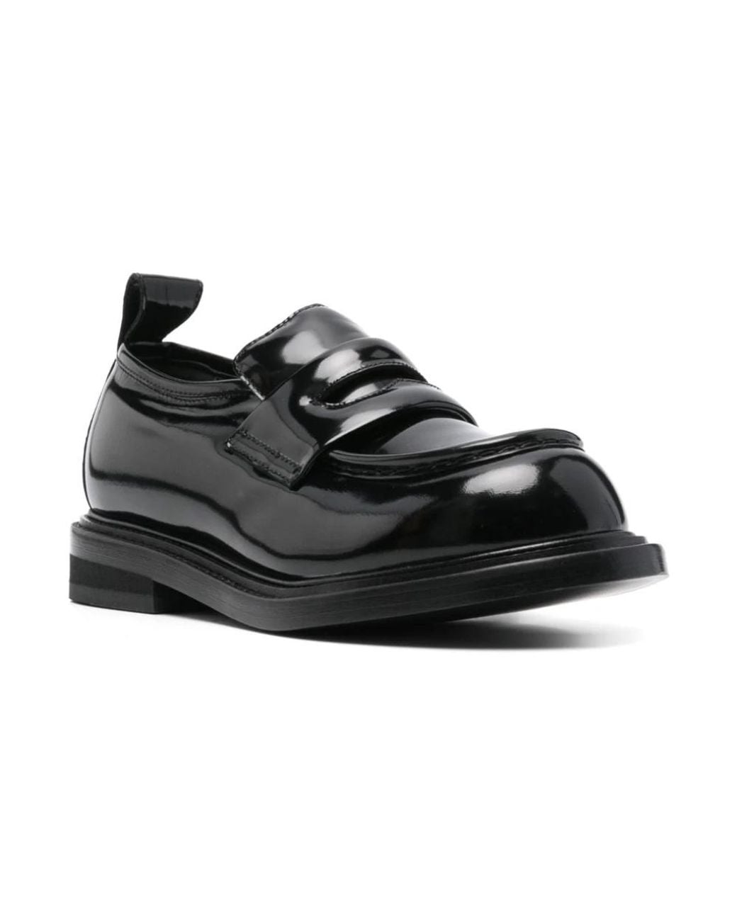 Moschino Black Loafers