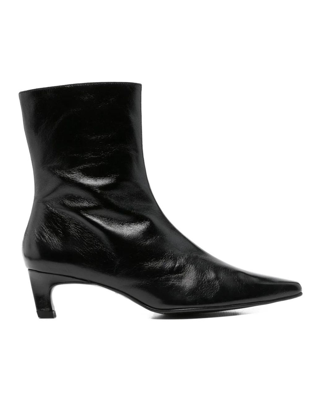 Alohas Black Heeled Boots
