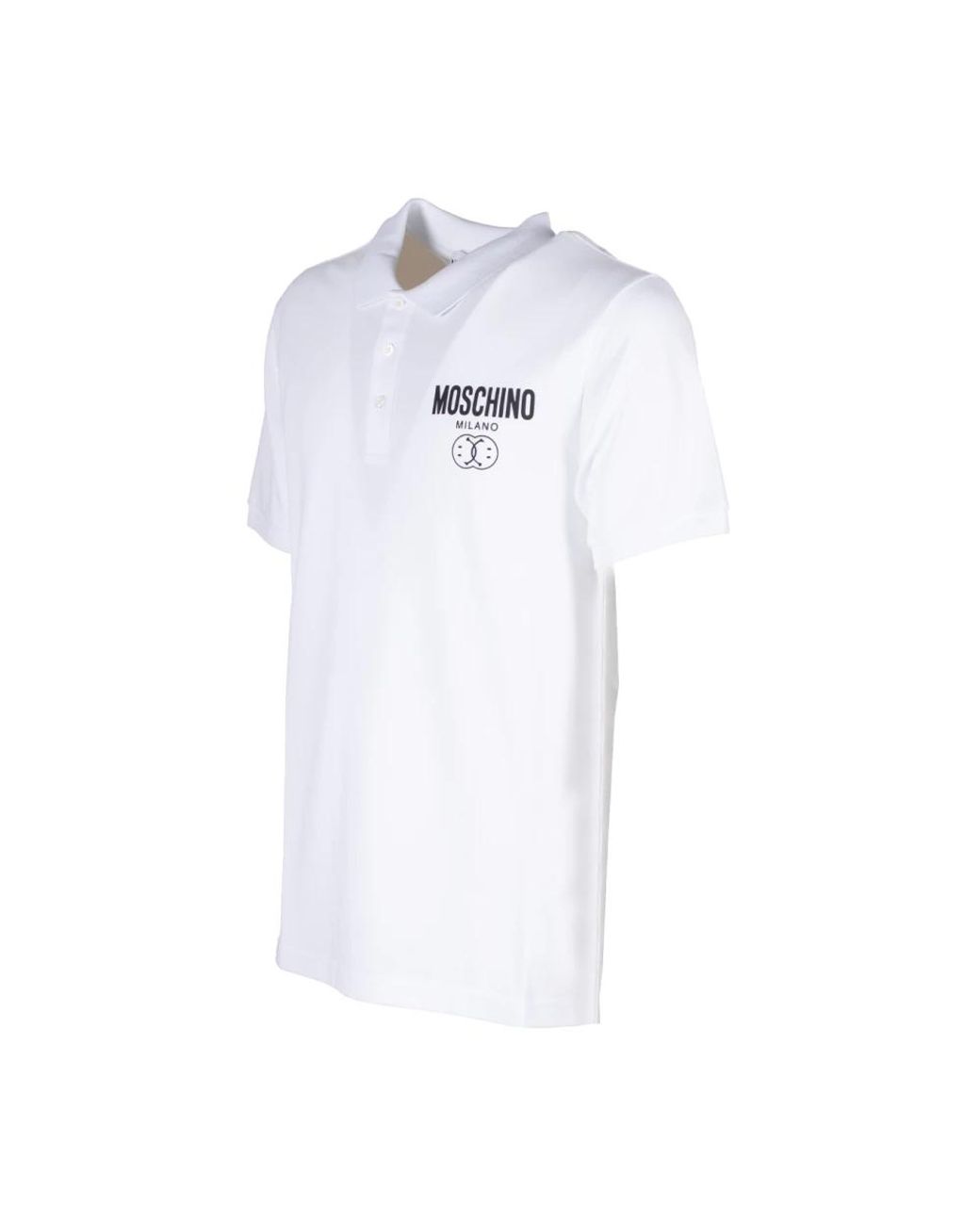 Moschino White Polo Shirts for men