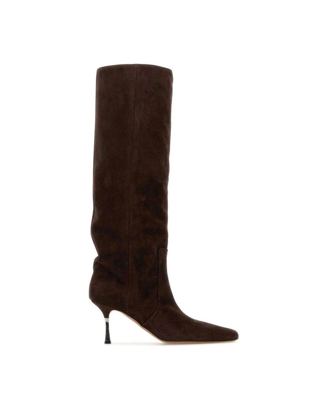Paris Texas Brown Heeled Boots