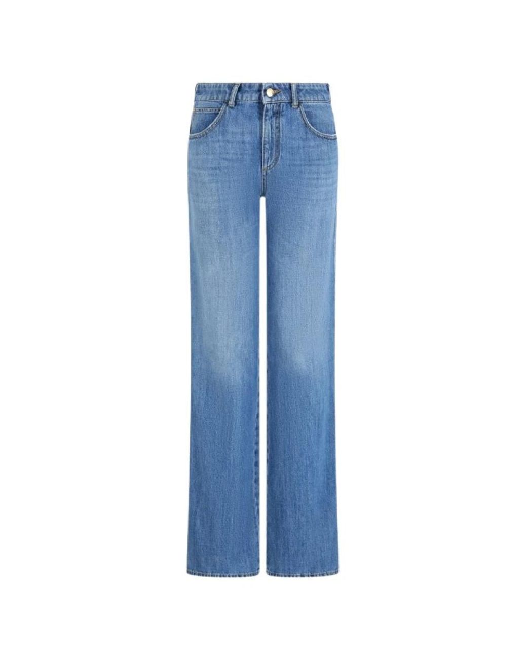 Emporio Armani Blue Straight Jeans