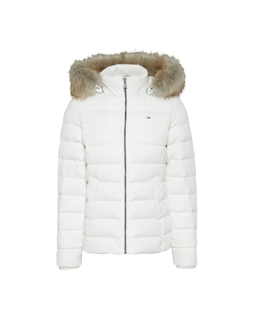 Winter Jackets Tommy Hilfiger de color White