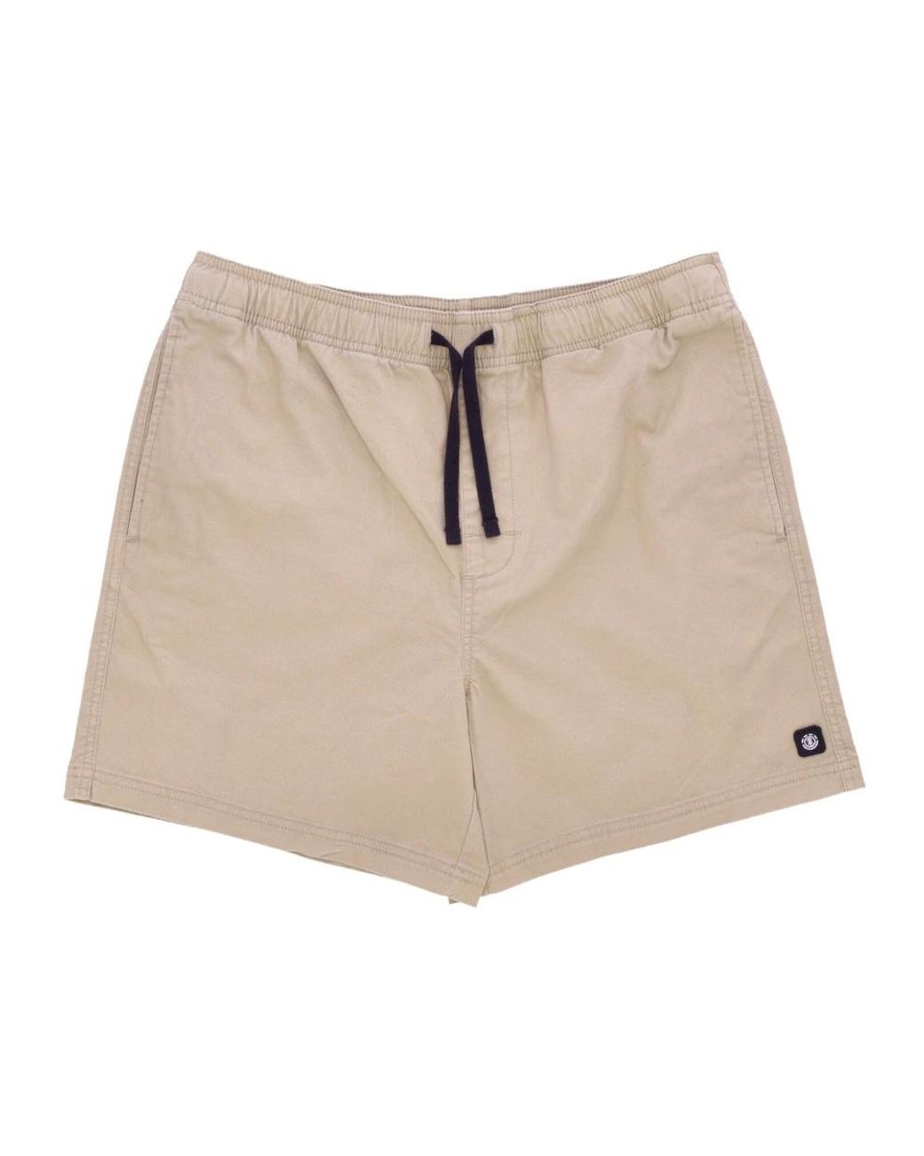 Element Korte Broeken ,Katoen Twill Oxford Tan Shorts in het Natural voor heren