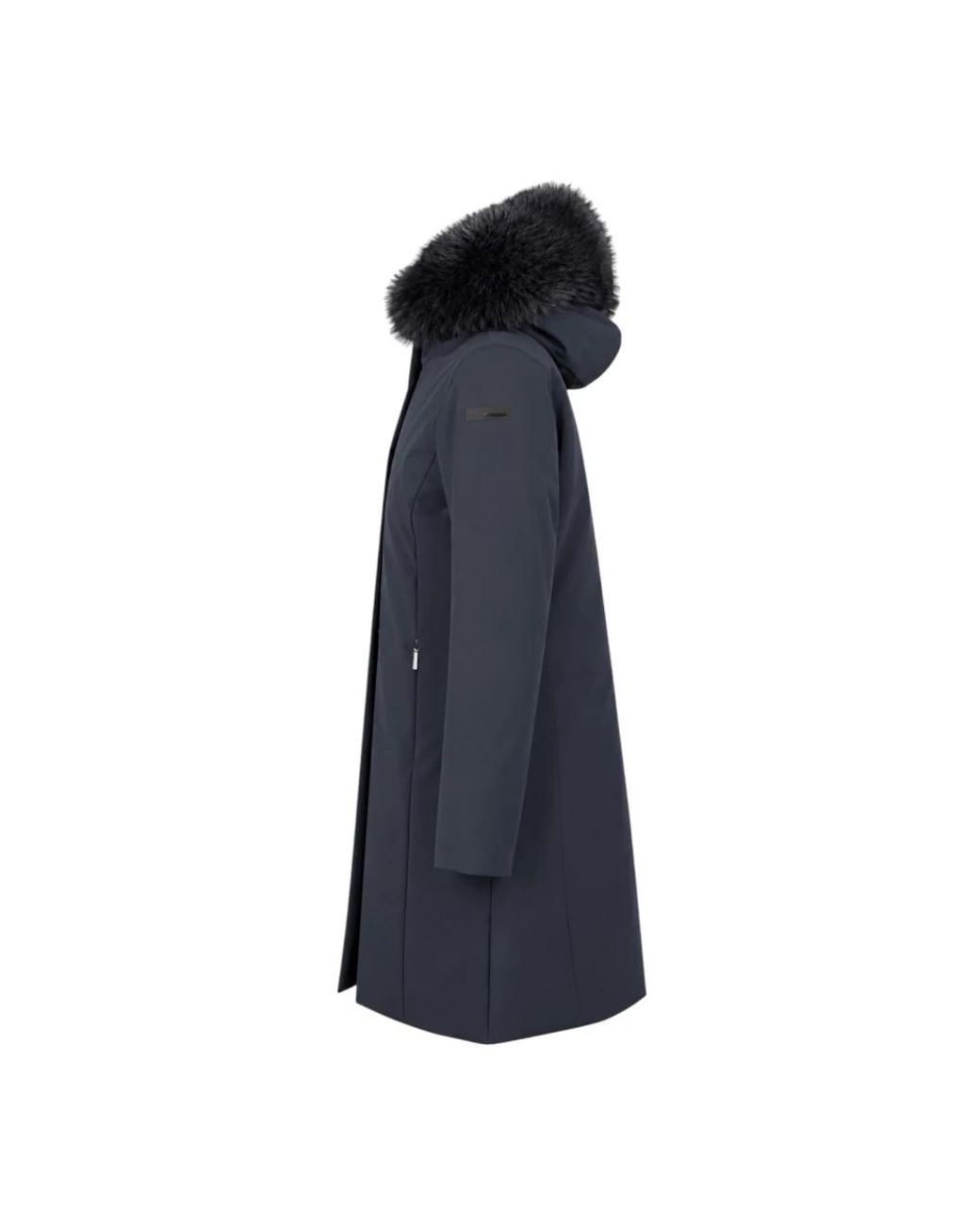 Rrd Blue Surflex Winter Long Fur Jacket