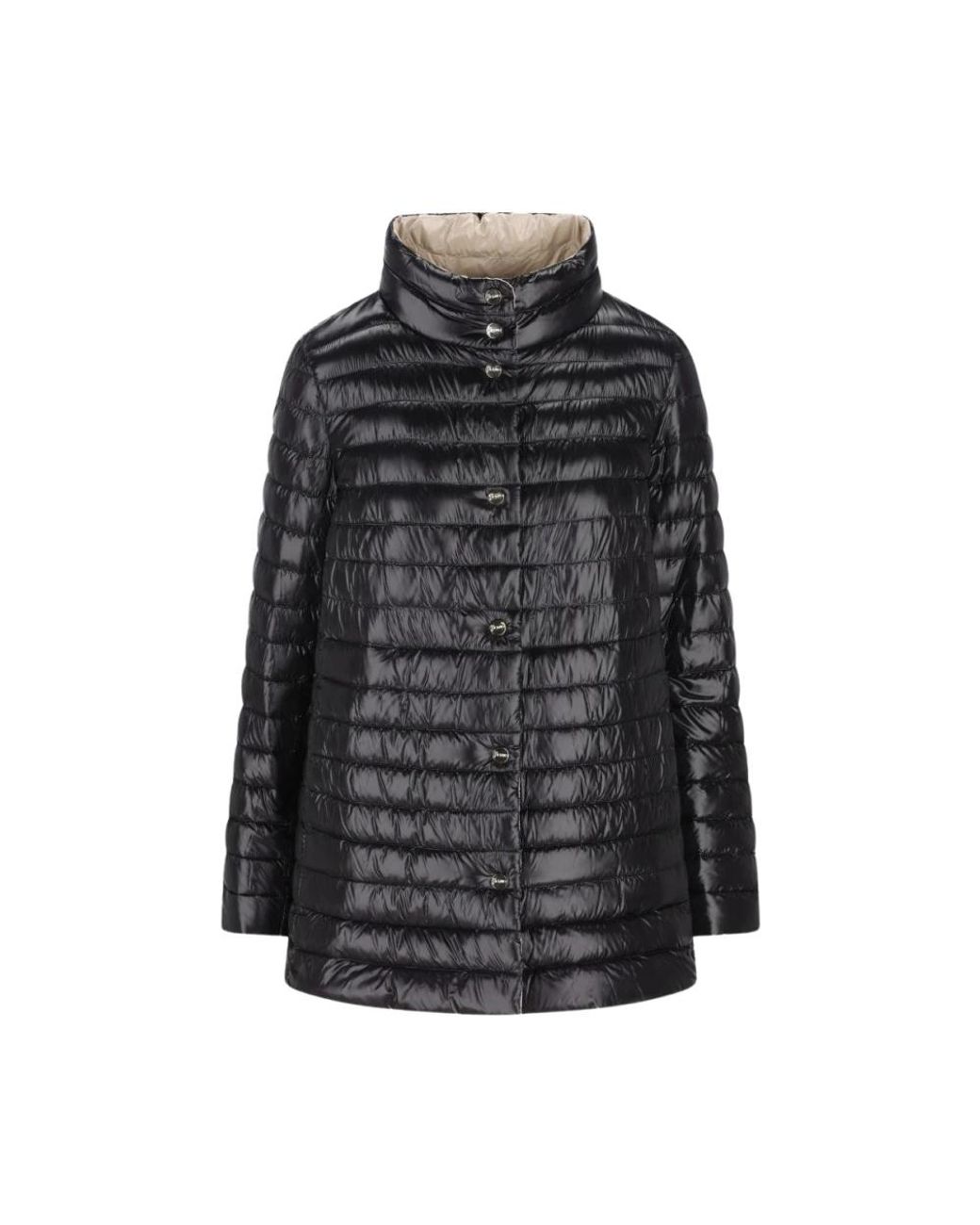 Herno Black Winter Jackets