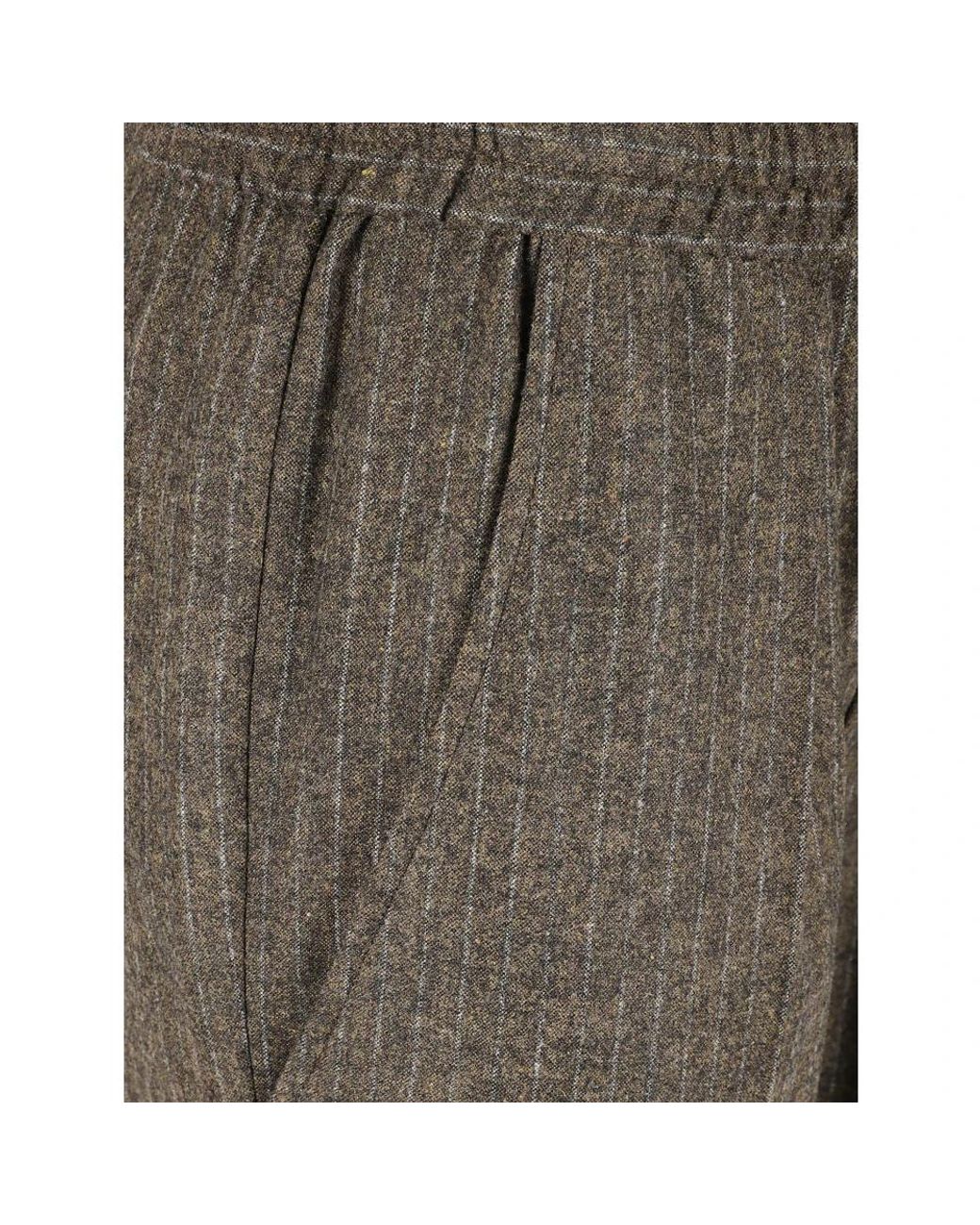 Isabel Marant Gray Straight Trousers