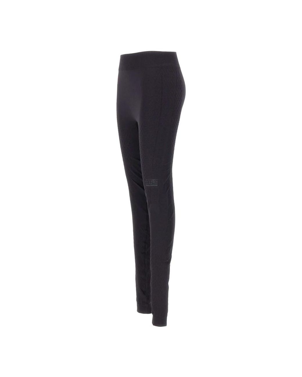 MM6 by Maison Margiela Blue Leggings