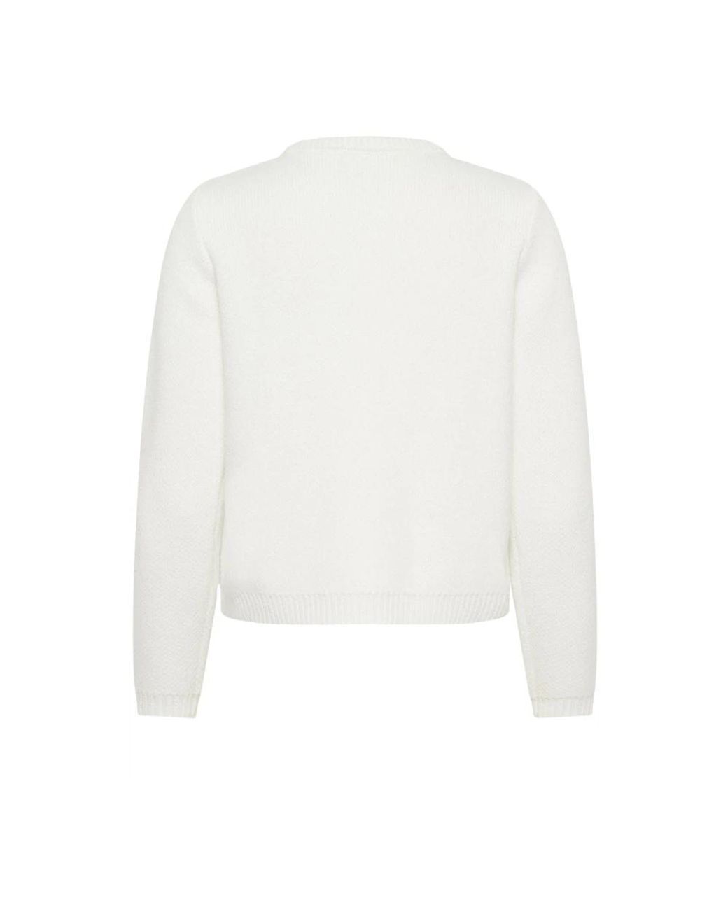 Kaffe Truien & Vesten ,Wit ,Nylon Astrid Cardigan in het White