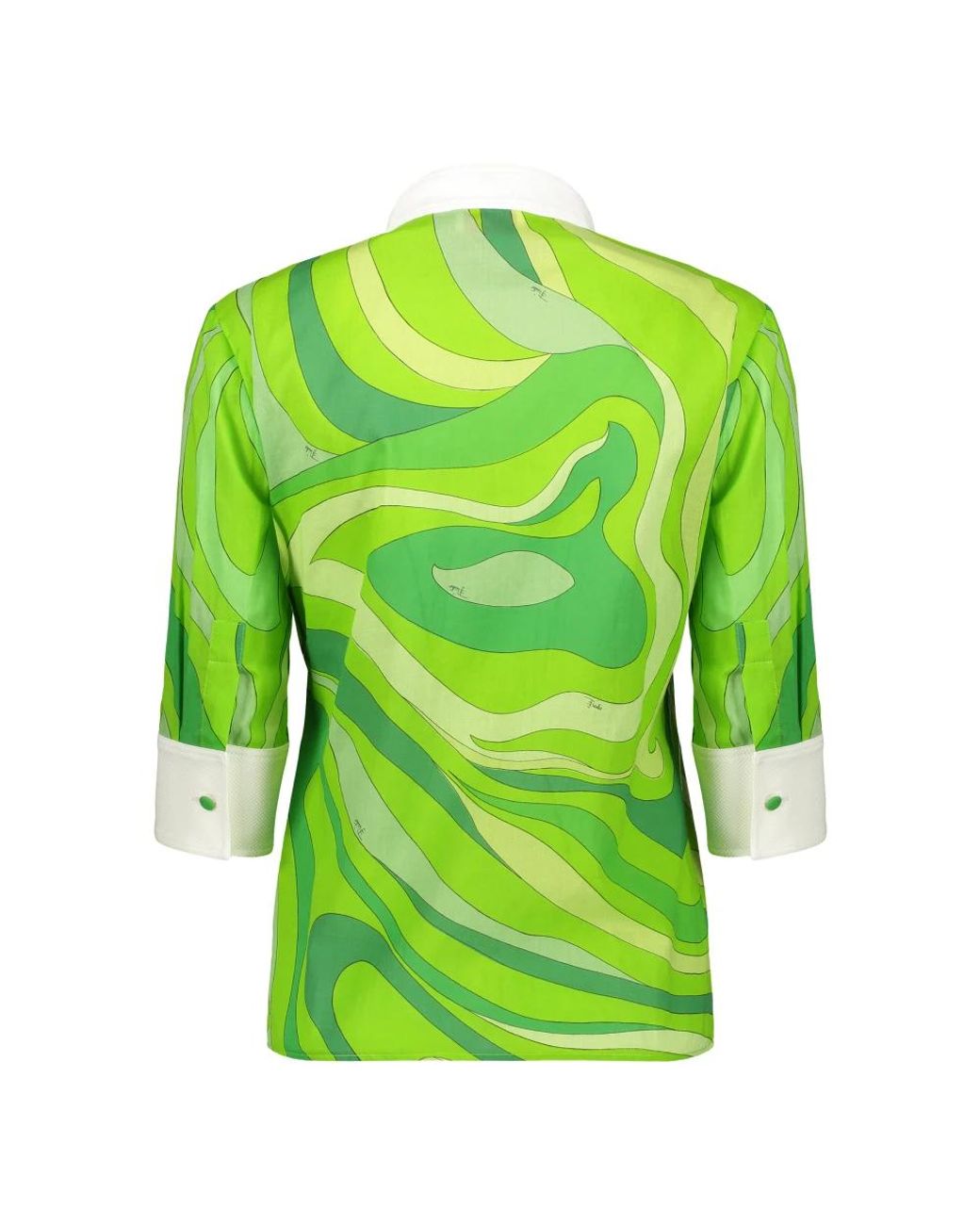 Emilio Pucci Green Blouses