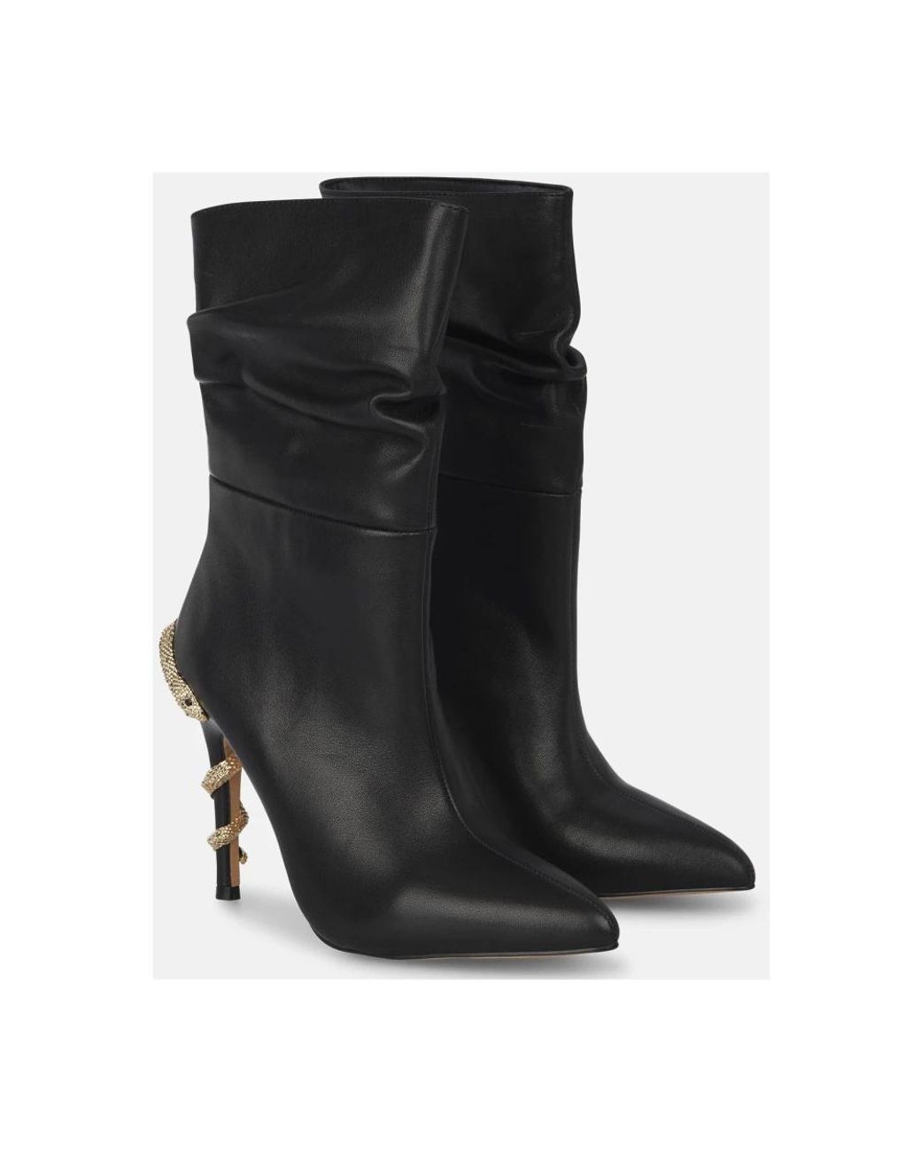 Alma En Pena. Black Heeled Boots