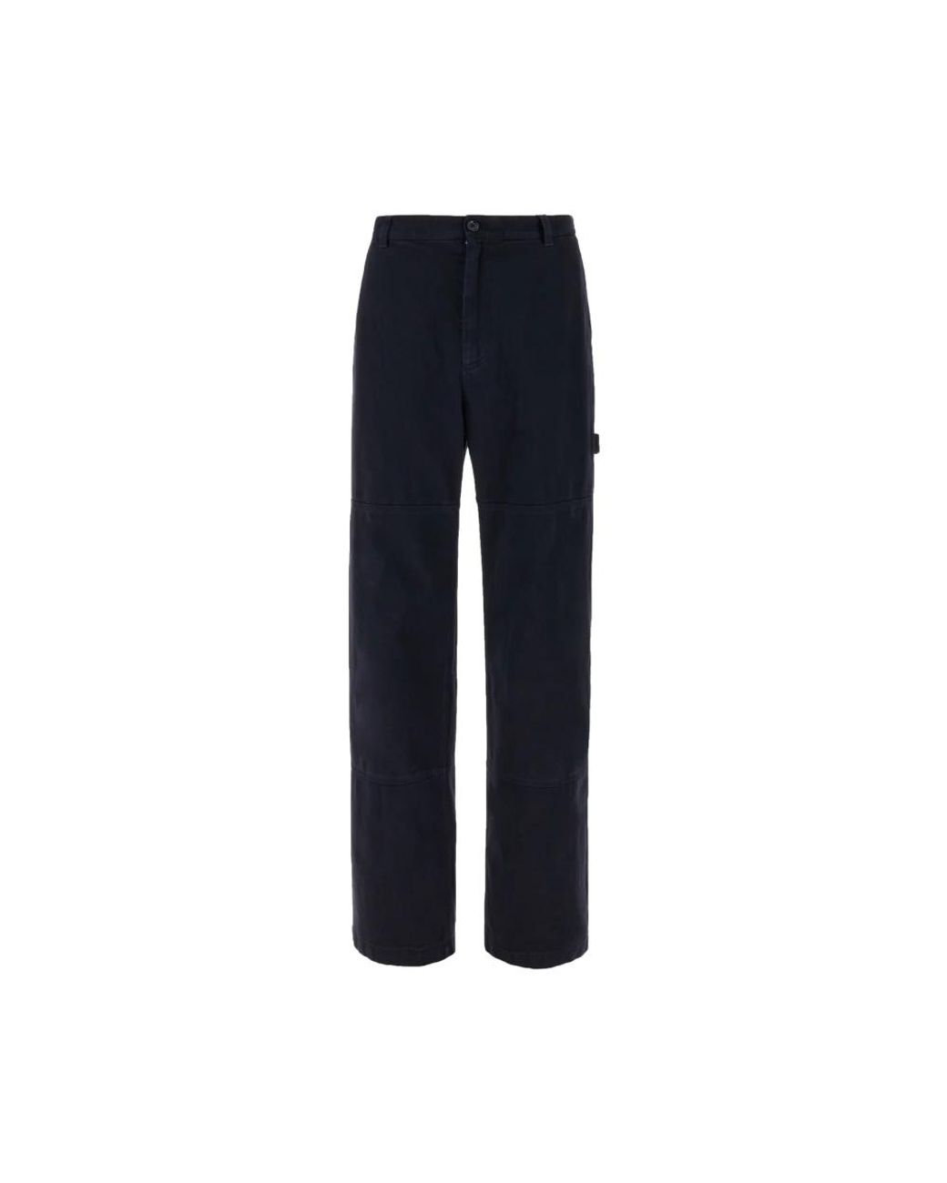 Dolce & Gabbana Blue Straight Trousers for men