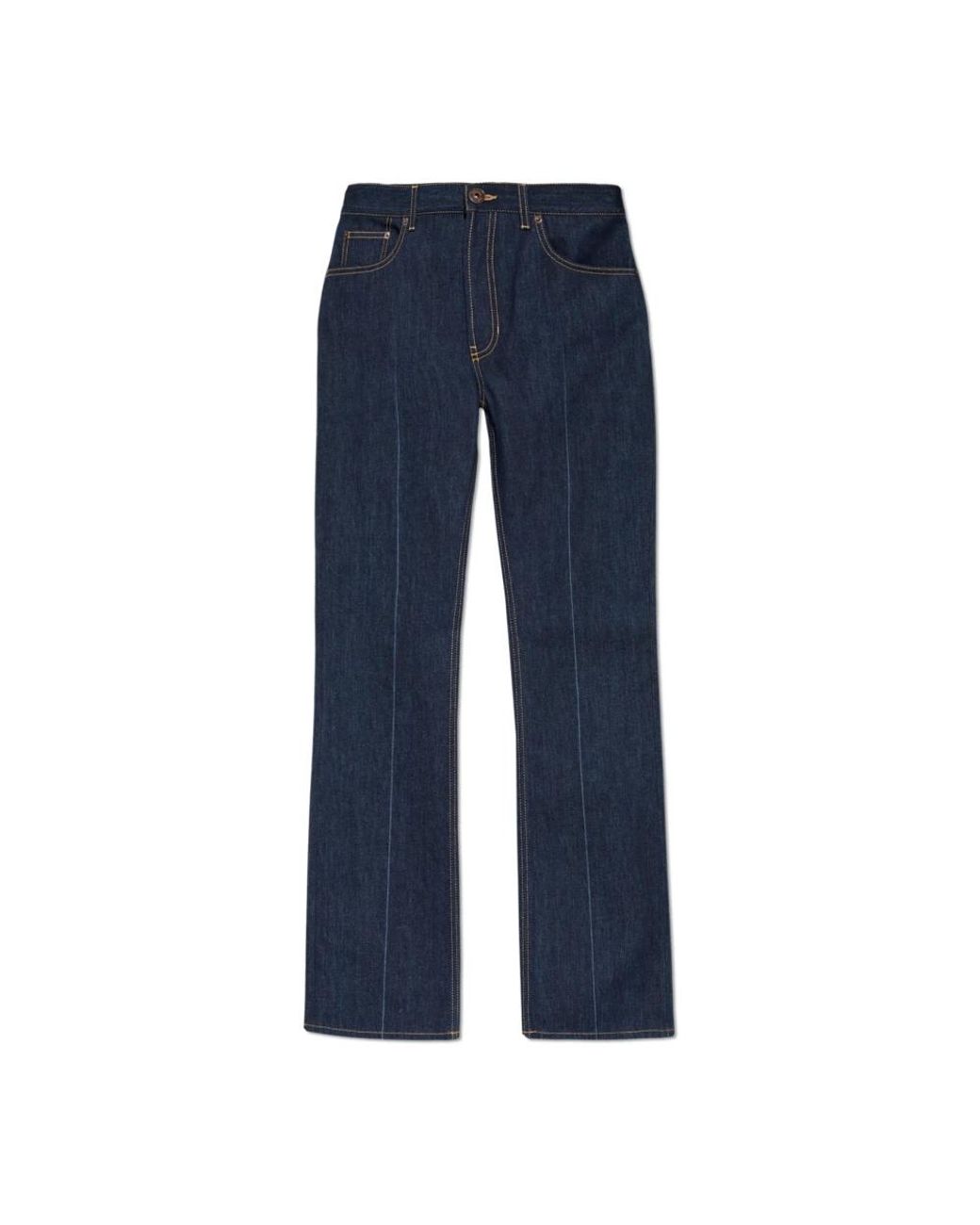 McQueen Jeans ,Blauw ,Katoen Straight-Leg Jeans in het Blue voor heren