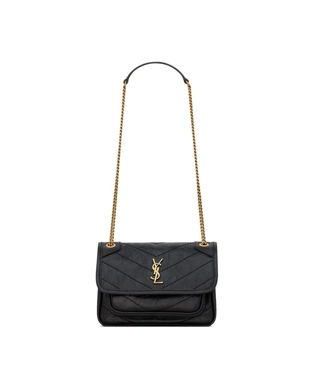 Saint Laurent Black Shoulder Bags