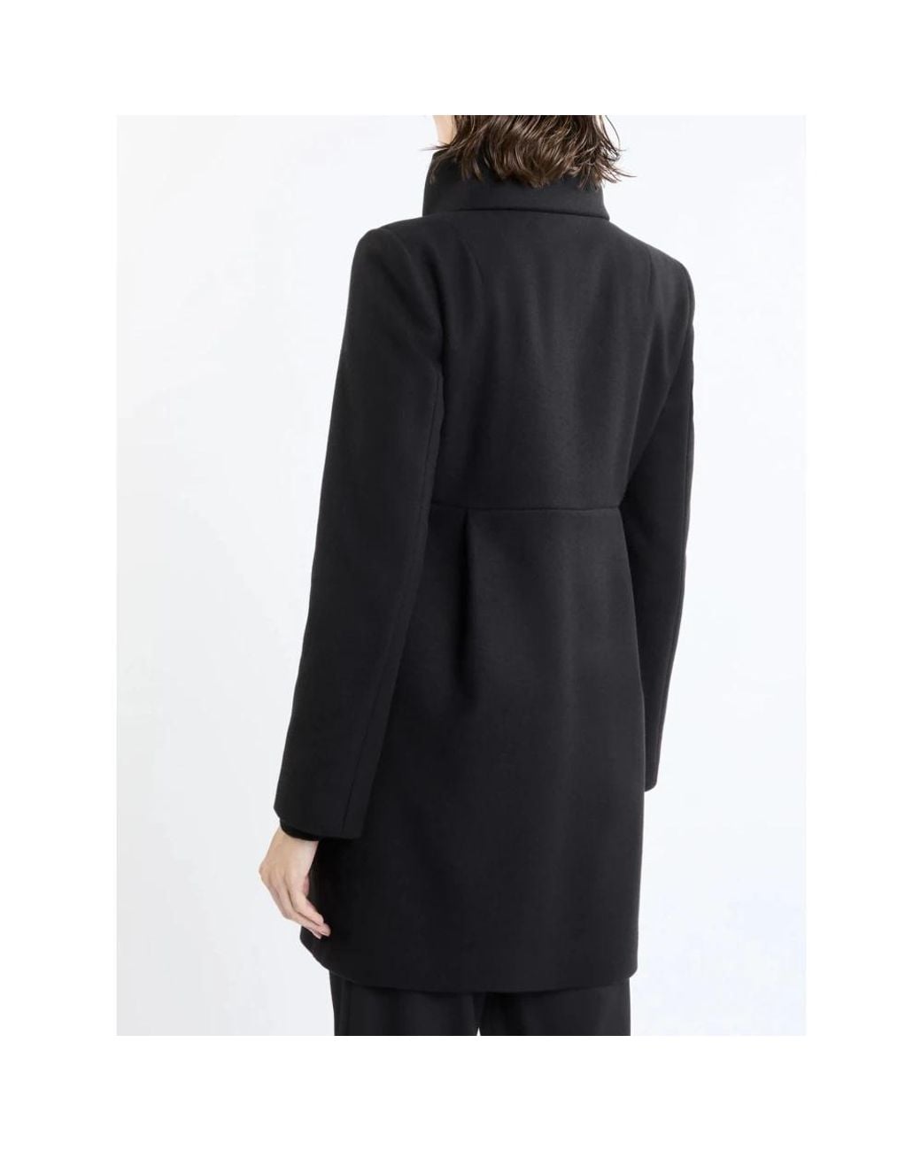 Fay Black Single-Breasted Coats