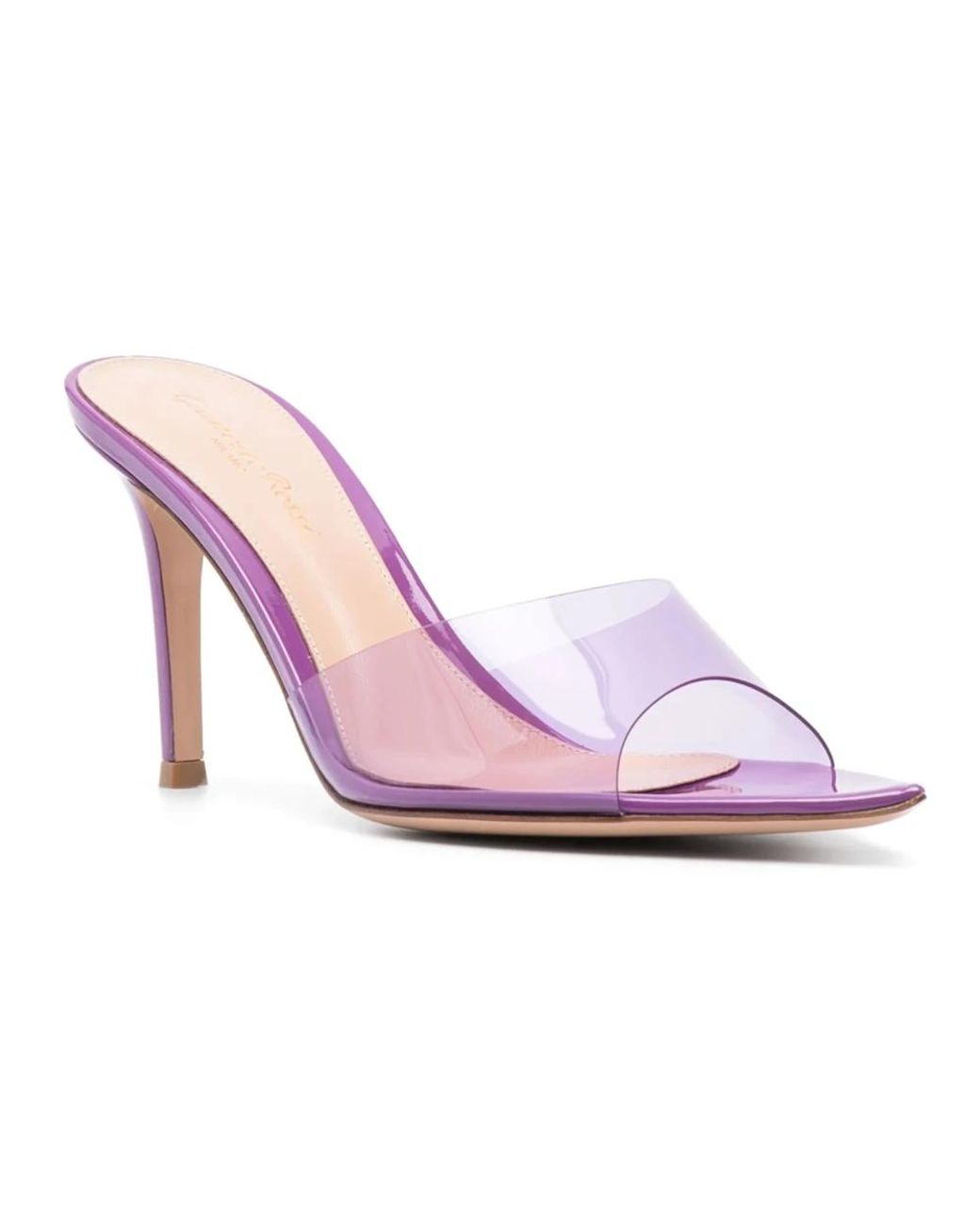 Gianvito Rossi Pink Heeled Mules