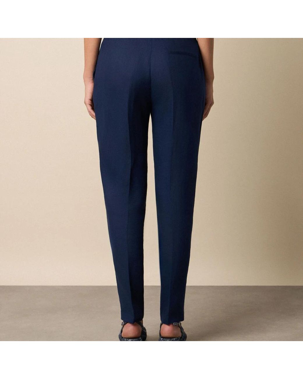 Brooks Brothers Blue Slim-Fit Trousers