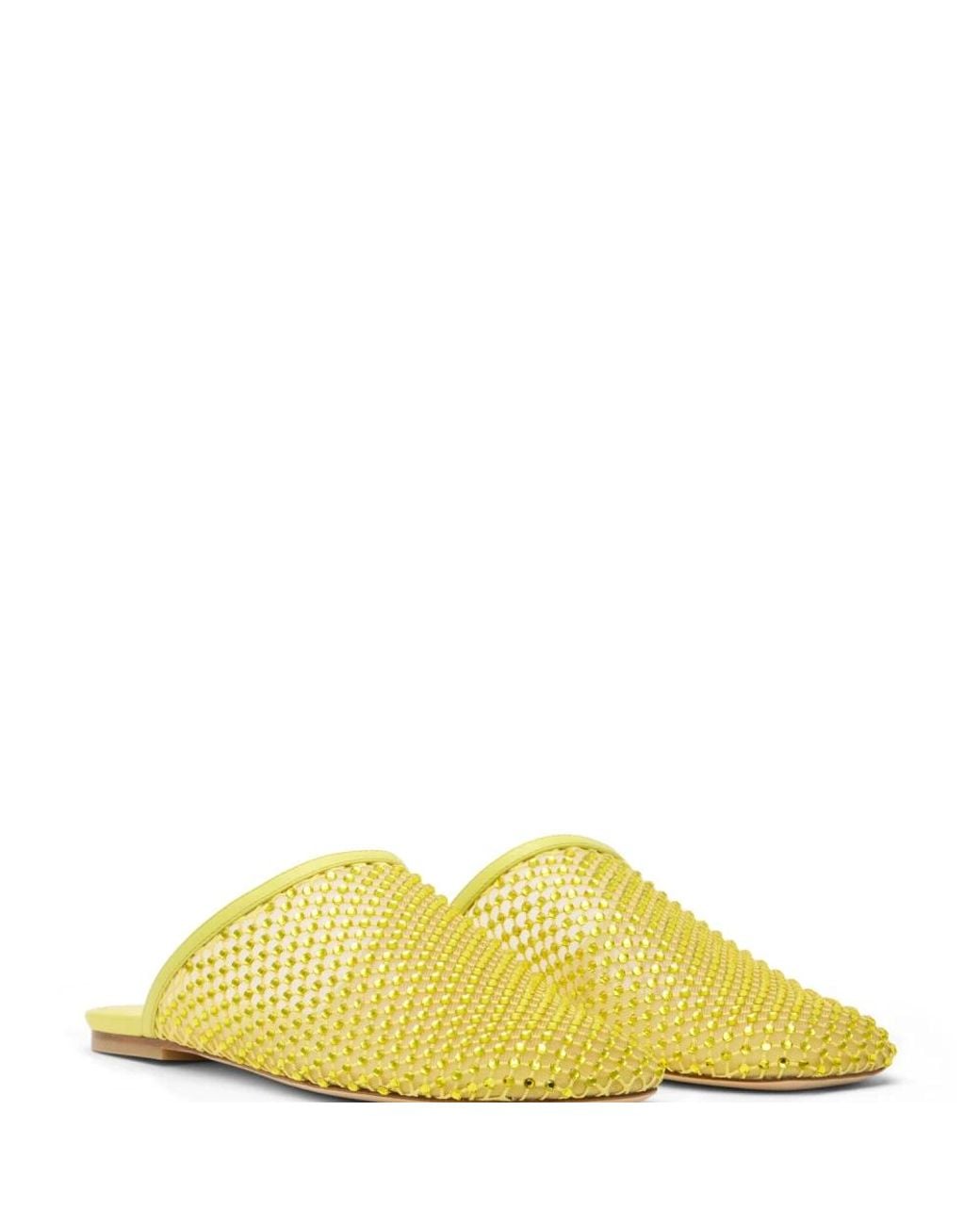 Mules Stuart Weitzman en coloris Yellow