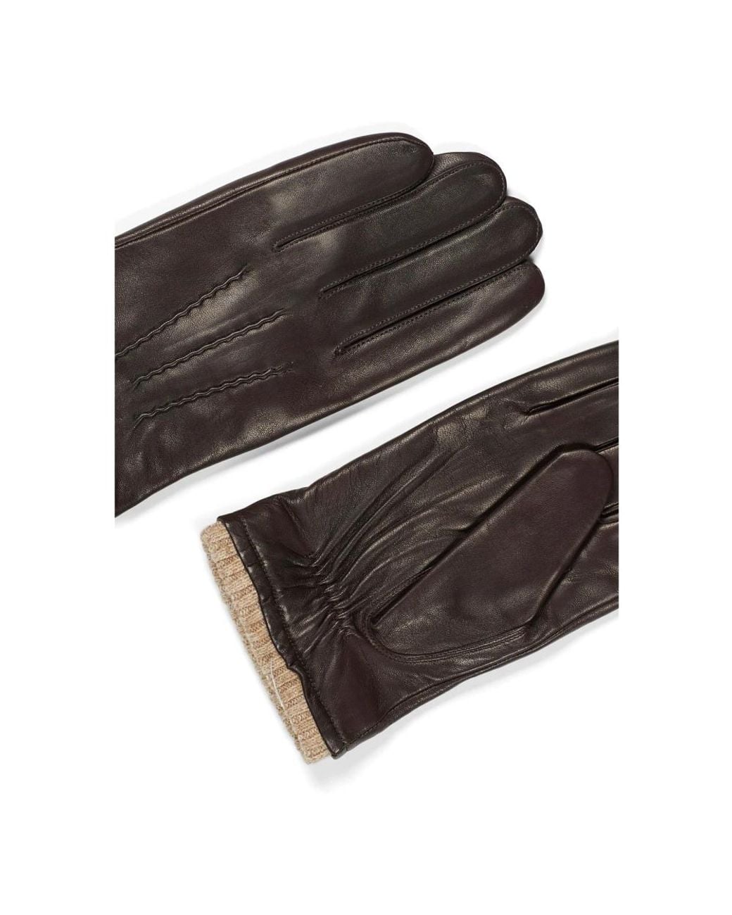 Howard London Black Gloves for men