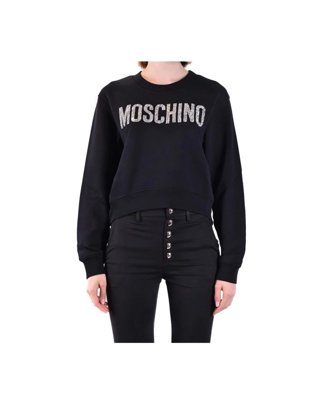 Moschino Black Sweatshirts