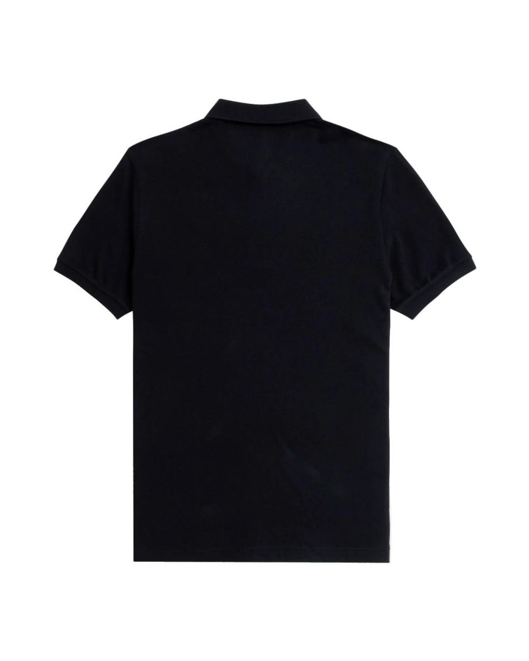 Polo Shirts Fred Perry de hombre de color Black