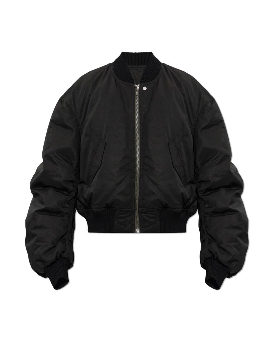 Rick Owens Secchia Flight Jacket in het Black voor heren