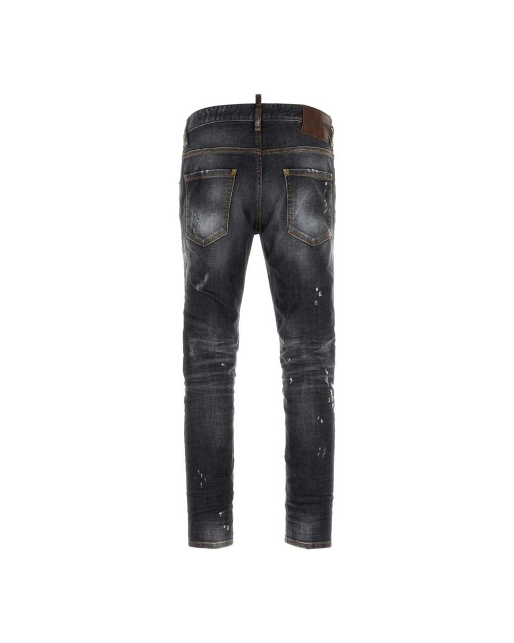 DSquared² Gray Slim Fit Jeans for men