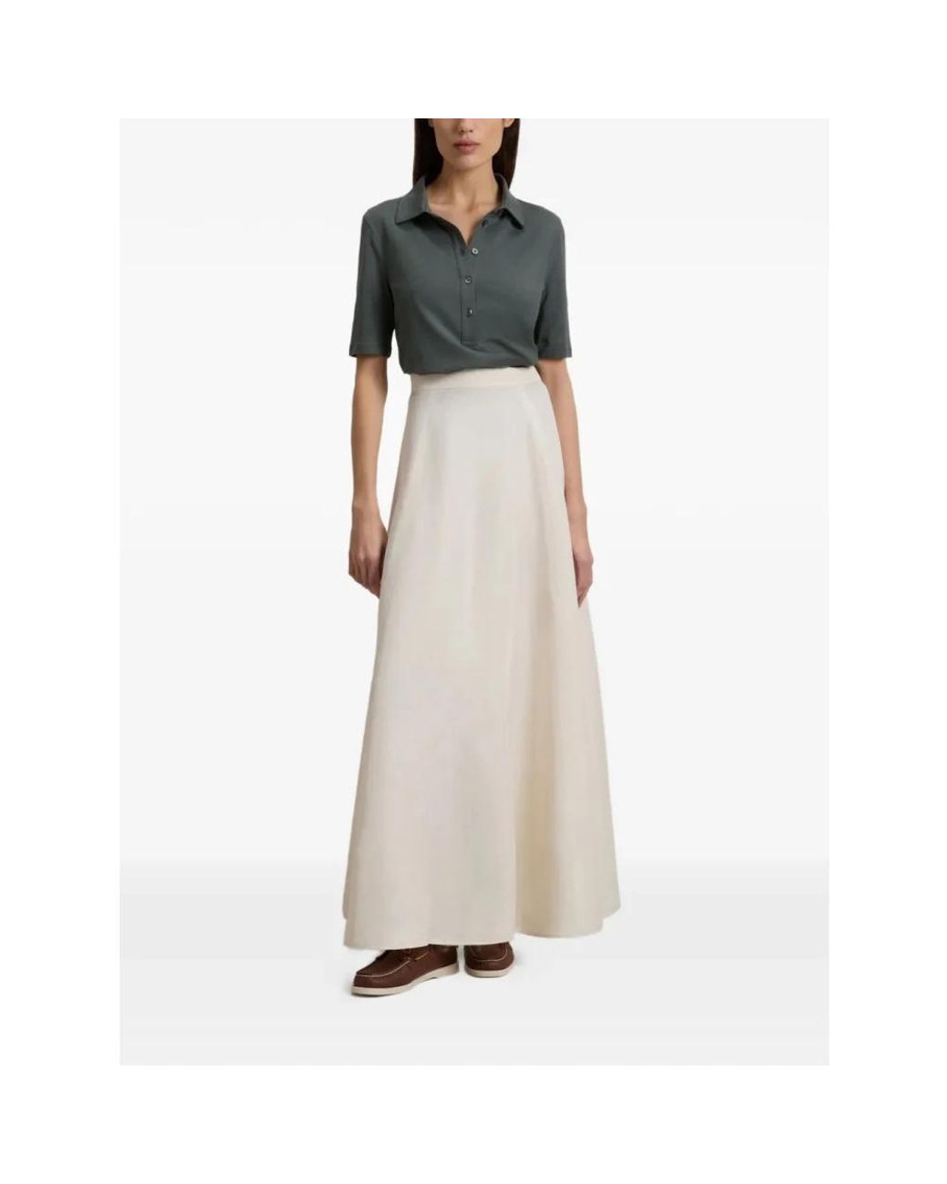 Woolrich Natural Maxi Skirts