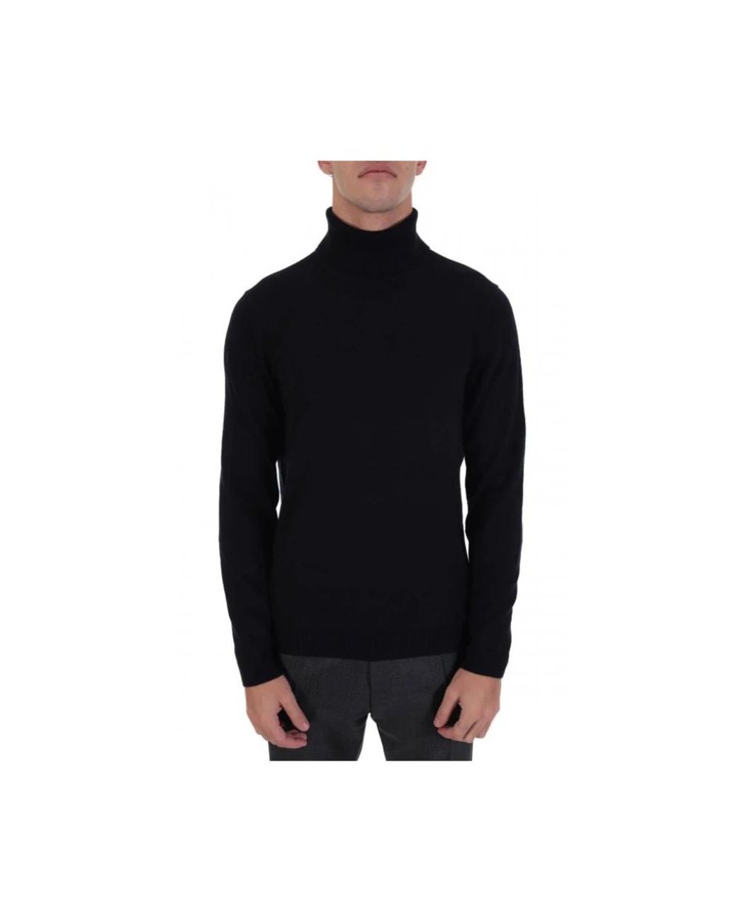 HUGO Black Turtlenecks for men