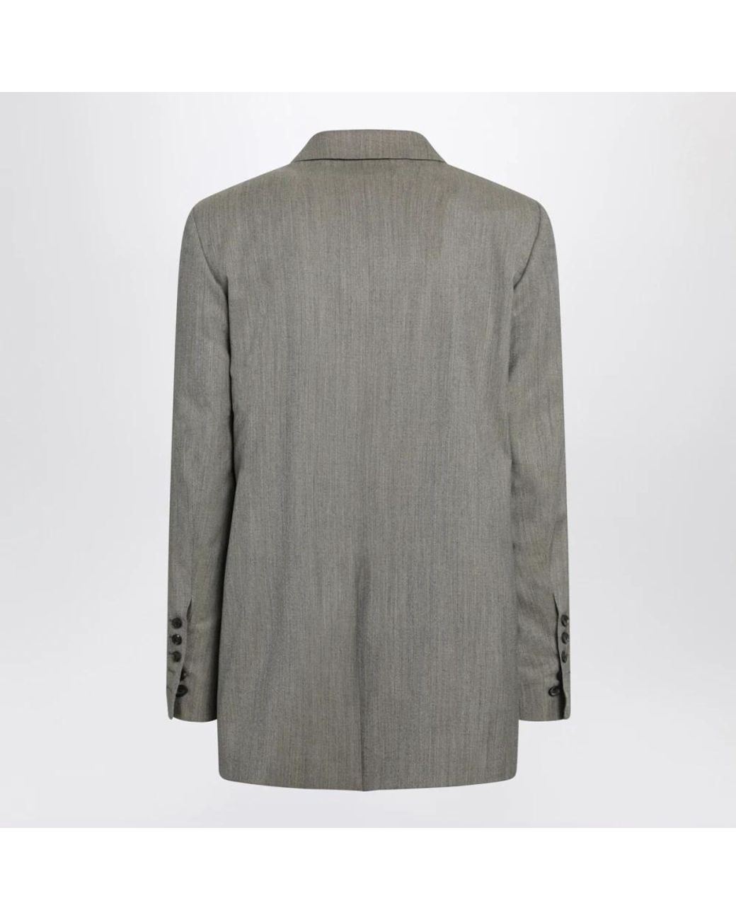 Rick Owens Gray Blazers for men